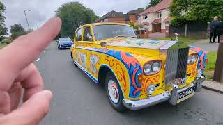 John Lennons Psychedelic Rolls Royce Plus His Childhood Home by Drivin Ivan [upl. by Lecrad]