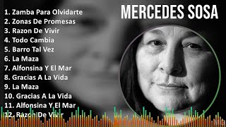 Mercedes Sosa 2024 MIX Grandes Exitos  Zamba Para Olvidarte Zonas De Promesas Razon De Vivir [upl. by Dunton]