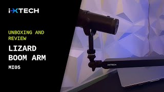 Low Profile Boom Arm Lizard Unboxing and Review [upl. by Elke]