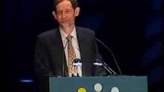 Grigory Perelman declining the award  Fields medal ceremony  Madrid [upl. by Cranston]