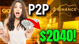 Asi ganas dinero con p2p BINANCE aprende [upl. by Egan]