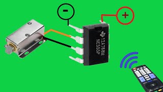 New İdea  Remote control with 555 timer IC [upl. by Tran]