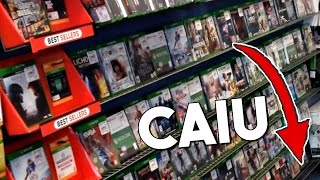 A MAIOR LOJA DE GAMES DO MUNDO CAINDO [upl. by Atinauj]