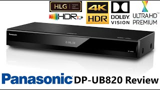 STILL the best 4K BluRay Player of 2021 Panasonic DPUB820 Review [upl. by Ave]