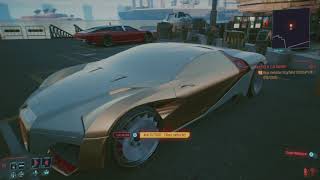 Where To Buy The Rayfield Caliburn  Fastest Car in Cyberpunk 2077 [upl. by Dyann]