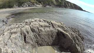 An ancient bathing pool at Menabilly near Fowey Cornwall UK [upl. by Noyar]