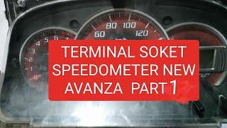 Terminal soket speedometer new avanza part 1 [upl. by Kulda]