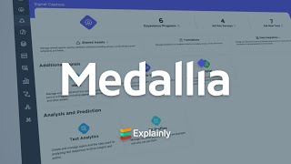 Medallia  Total Experience Profiles  SaaS Platform Demo Explainer Video [upl. by Wiebmer788]