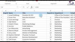 Create Organization Chart in Visio 2010 from Excel Spreadhsheet [upl. by Becht]