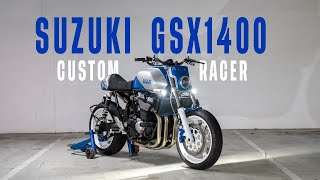 Suzuki GSX1400 Custom Café Racer  Purpose Built Moto [upl. by Lasley]