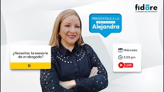 Pregúntale a la abogada Alejandra  Derecho Laboral  Fidare [upl. by Aseela639]