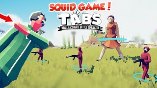 AKU BERMAIN SQUID GAME PALING KOCAK DI GAME TABS [upl. by Beutler123]