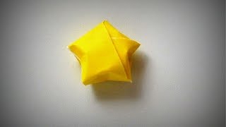 Origami  How to make a 3D STAR Christmas Decoration [upl. by Bradski]