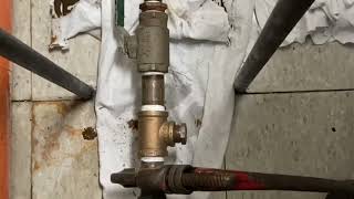 Plumbing repair Lead free brass fitting replacement [upl. by Childers]