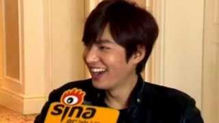 Lee Min Ho  His interview 2014 via Sina Funny Edited [upl. by Uel]