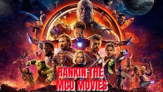 Ranking The MCU Movies Updated [upl. by Atsilac]