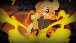 Applejack Vs The Chimera  My Little Pony Friendship Is Magic  Season 4 [upl. by Marv]