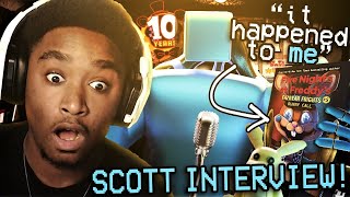 Reacting To An Interview with Scott Cawthon 20  The Creator of Five Nights at Freddy’s REACTION [upl. by Romie]