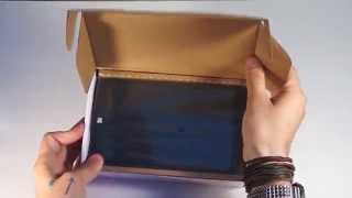 WinBook TW801 8quot Windows 81 Tablet Unboxing [upl. by Nobe295]