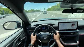 2025 Ford Explorer ST Line POV Test Drive 23 Turbo 4 [upl. by Hillell]