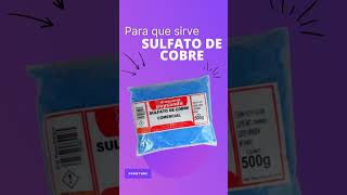 Sulfato de cobre 💊 [upl. by Enirehtak342]