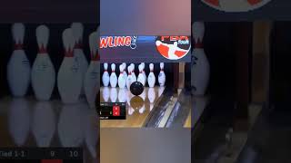 INSANE Rolloff at the 2019 PBA Playoffs Round of 16 Belmonte vs Troup shorts bowling sports [upl. by Crespi249]