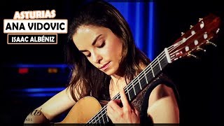 Ana Vidovic plays Asturias by Isaac Albéniz on a Jim Redgate classical guitar [upl. by Ferneau779]