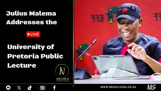 Julius Malema Addresses the University of Pretoria Public Lecture [upl. by Mukerji]