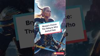 Brynjas Choice The Valkyrie Who Defied Fate mythology story shorts history [upl. by Aeynod]