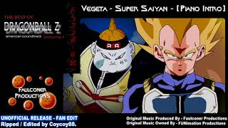 Vegeta  Super Saiyan  Piano Intro  Bluray Rip  Faulconer Productions [upl. by Homovec434]