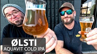 Ølsti Aquavit Cold IPA  Botanical BarrelConditioned Beer [upl. by Bloxberg]