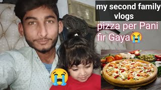 my second vlogs topic pizza per pani fir gaya🤣🤣🤣 funny video [upl. by Lotsirb416]