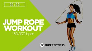 30Minute Jump Rope Workout 130133 bpm32 count [upl. by Migeon]