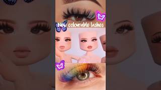 New colourable lashes🎀dresstoimpressrobloxroblox summerupdate trendingshorts [upl. by Annas]