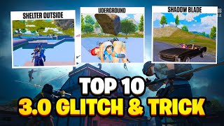 Top 10 Glitch And Tricks Pubg MobileBgmi  Shadow Force Mode 30 [upl. by Naic]