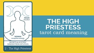 The High Priestess Tarot Card Reading and Meaning [upl. by Havstad459]