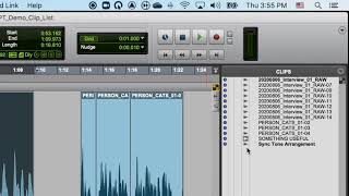 Pro Tools Basics 13 The Clip List [upl. by Yelich]