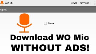 How To Download WO Mic  WO Mic Pro Version  Download WO Mic v35 Without Ads [upl. by Harts]