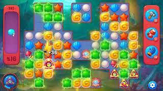 Fishdom 🐠🐟 Level 392  ALL BOOSTERS GAMEPLAY [upl. by Shakti]