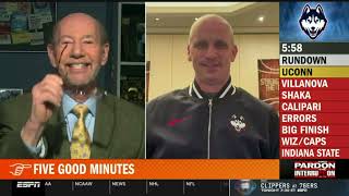 UConn Head Coach Dan Hurley on ESPNs PTI 3262024 [upl. by Releyks]