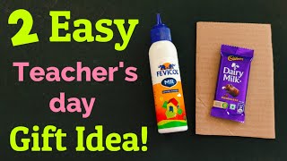 2 teachers day gift ideas easy handmade 🙂❤️ teachers day gift under 100  teachers day gift making [upl. by Clair]