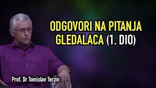 Tomislav Terzin  ODGOVORI NA PITANJA GLEDALACA 1 DIO [upl. by Shoifet]