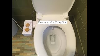 Complete Install of a Hello Tushy Bidet with Warm Water Option [upl. by Antonetta741]