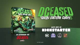 Green Lantern Corpse expansion DCeased  A Zombicide Game [upl. by Corty]