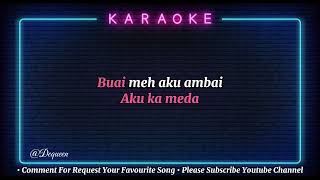 Enda Enggai Beserara  Linda  Karaoke Version [upl. by Tacklind]