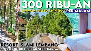 Hotel Murah Skywalk Lembang  Review Emaki Al Masoem Resort Bandung Barat [upl. by Redleh]