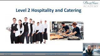 Hospitality amp Catering Options 2024 [upl. by Levona]