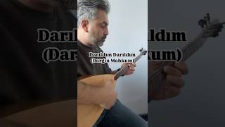 Darıldım Darıldım Dargın Mahkum bağlamadersi bağlamasolfej saz türkü music türküler [upl. by Alboran507]