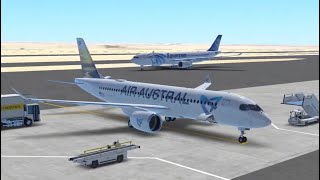 Infinite flight  Alexandria to Cairo International A220300 [upl. by Daile]