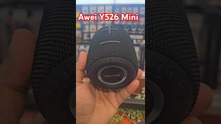 Awei Y526 Mini Portable Wireless Speaker shorts gaddafivlogs awei aweiy526 [upl. by Hebrew]